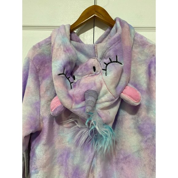 Peace, Love & Dreams Unicorn Women's Pajama One-Piece NWT Size Large - Picture 5 of 6
